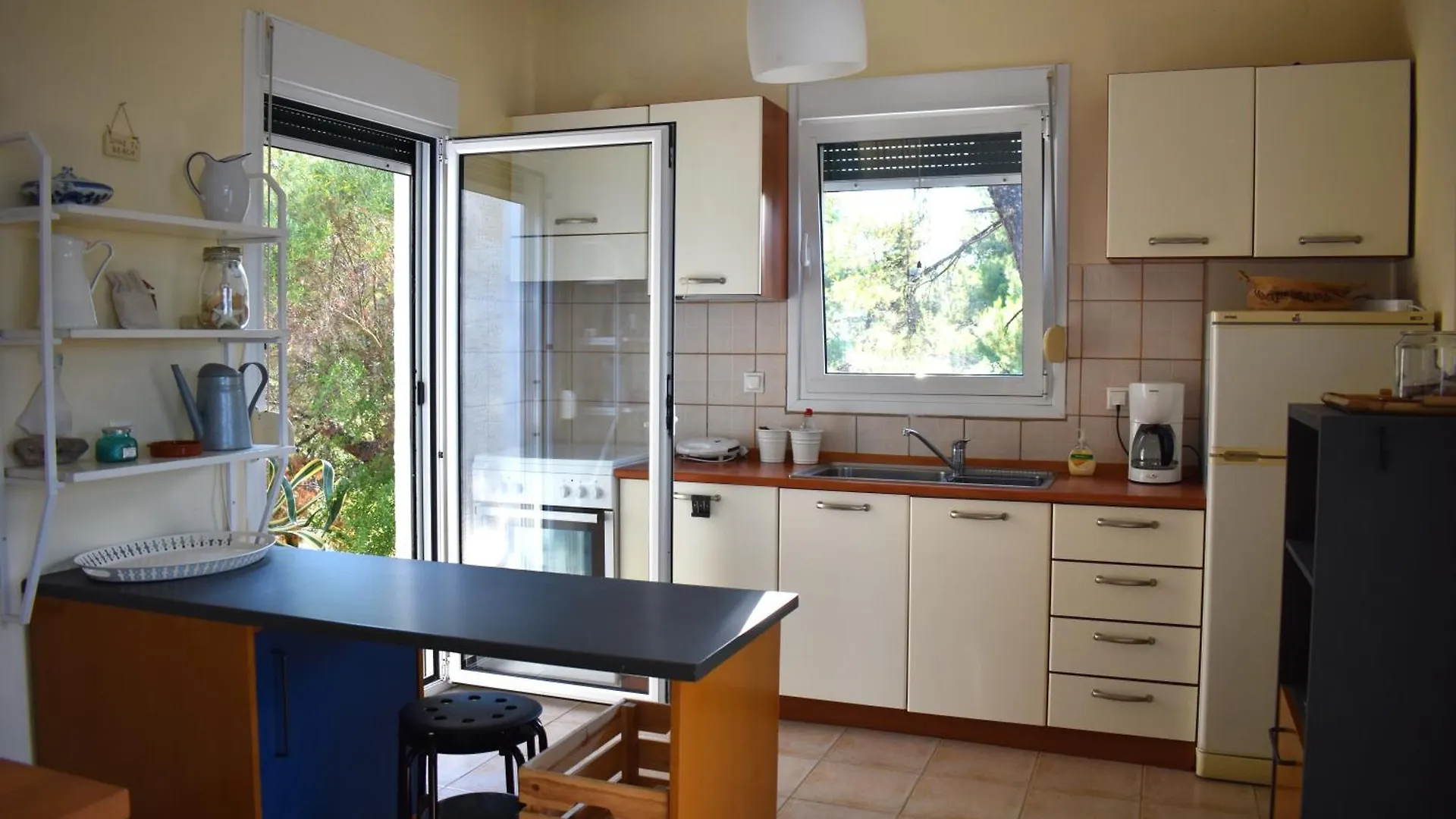 House In Pines In Front Of The Sea Villa Vourvourou Greece
