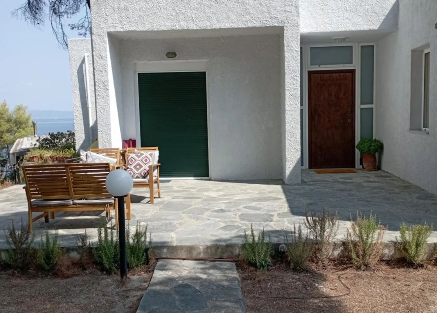 House In Pines In Front Of The Sea Villa Vourvourou